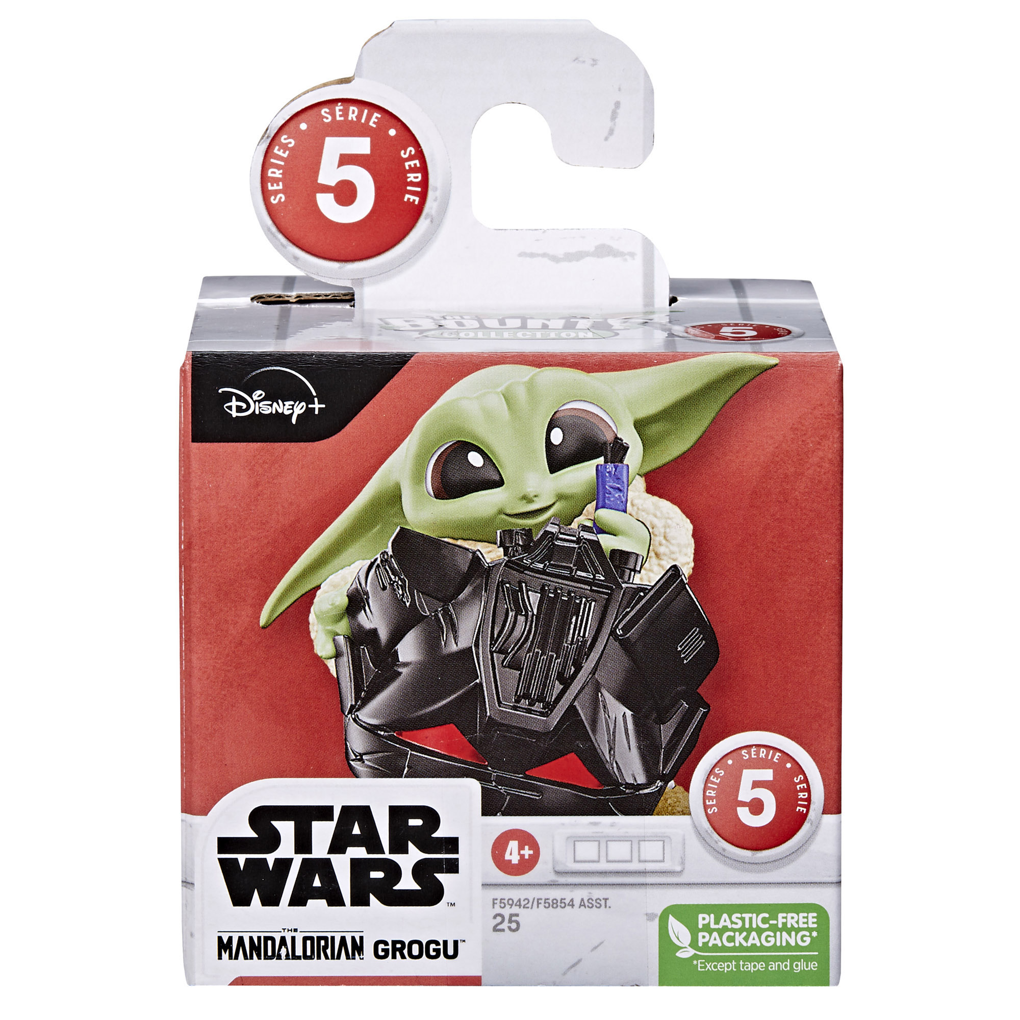 Action figure Grogu Baby Yoda collezionabile assortito, 5,5 cm - Star Wars