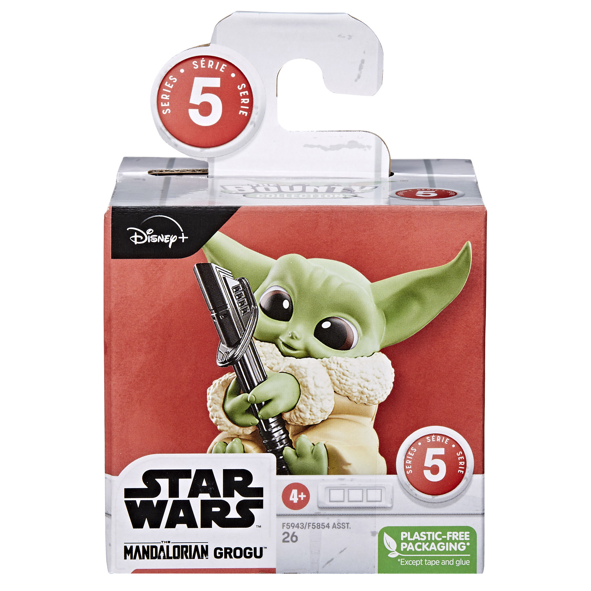 Action figure Grogu Baby Yoda collezionabile assortito, 5,5 cm - Star Wars