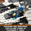 LEGO Star Wars 75348 Fang Fighter Mandaloriano vs TIE Interceptor, con 3 Minifigure, Droide e Darksaber - LEGO, Star Wars