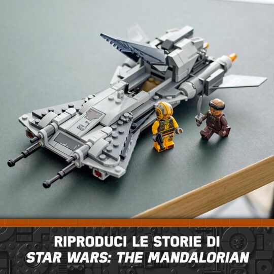 LEGO Star Wars 75346 Pirata Snub Fighter, da The Mandalorian Stagione 3, Modellino di Starfighter - LEGO, Star Wars
