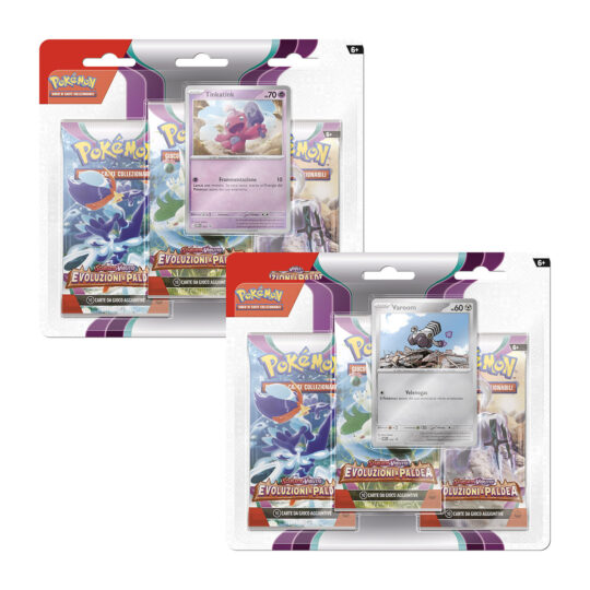 Pokemon Scarlatto E Violetto Evoluzioni A Paldea - 3 Pack Blister - Pokémon