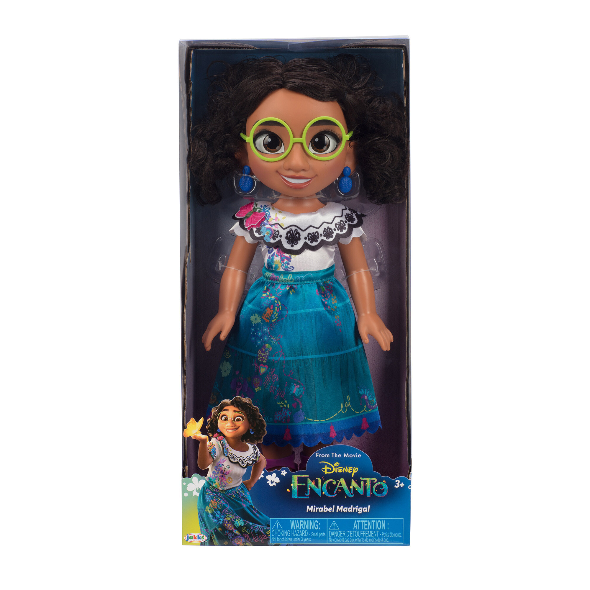 Bambola Mirabel Madrigal 38 cm con occhi scintillanti, dal film Encanto - Disney