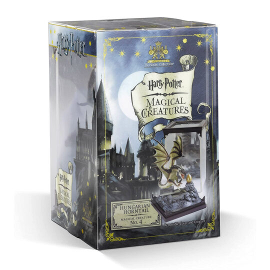 Statuetta Ungaro Spinato con teca, Creature Magiche - Harry Potter