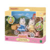 Tandem Con Sorella E Fratello Husky Sylvanian Families - Sylvanian Families