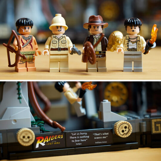 LEGO Indiana Jones 77015 Il Tempio dell’Idolo d’Oro, dal film I Predatori dell'Arca Perduta - LEGO