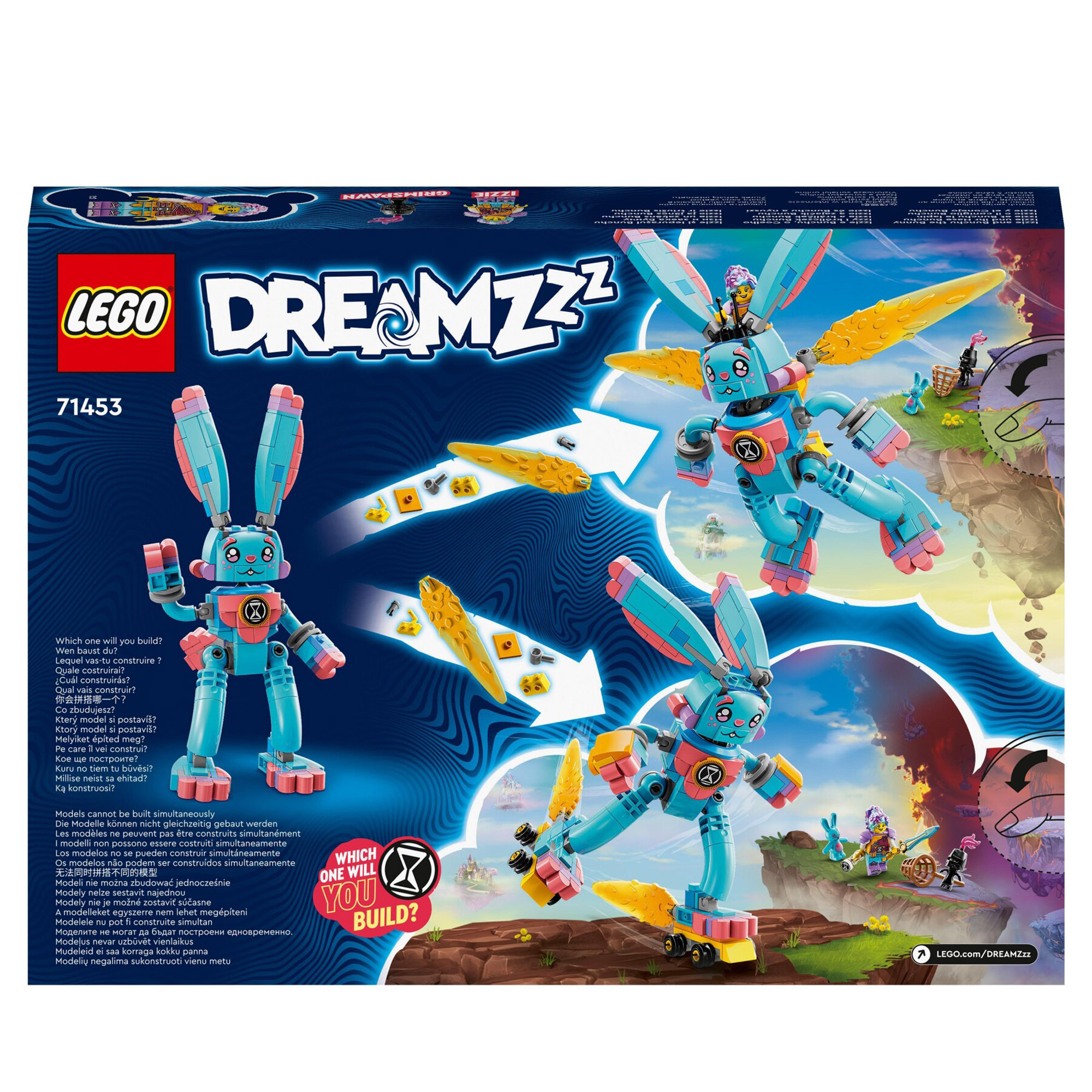 LEGO DREAMZzz 71453 Izzie e il Coniglio Bunchu, da Costruire in 2 Modi, ispirato alla serie TV - LEGO