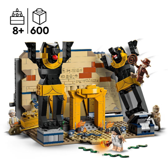 LEGO Indiana Jones 77013 Fuga dalla Tomba Perduta, dal film I Predatori dell'Arca Perduta - LEGO