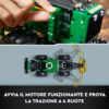 LEGO TECHNIC 42157 Trattore John Deere 948L-II, trattore con funzioni pneumatiche e 4WD - LEGO