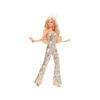 Barbie Margot Robbie da collezione con tuta dorata da discoteca dal film Barbie, da collezione - Barbie