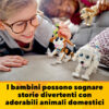 LEGO Creator 31137 Adorabili Cagnolini, Set 3 in 1 con Bassotto, Carlino e Barboncino - LEGO
