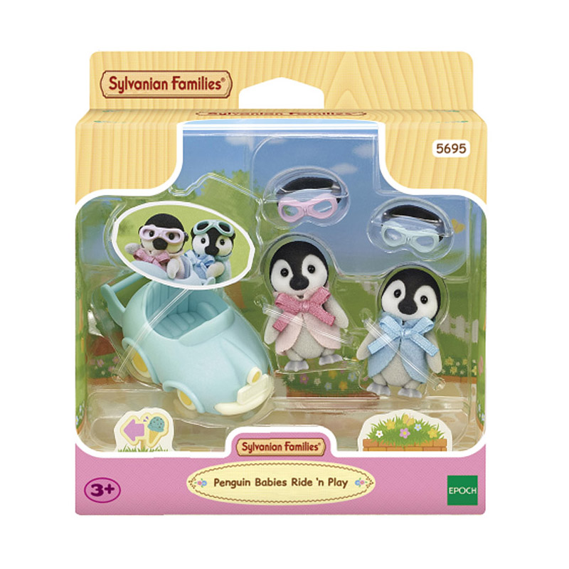 Pinguini Con Auto Sylvanian Families - Sylvanian Families