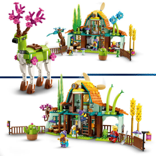 LEGO DREAMZzz 71459 Scuderia delle Creature dei Sogni, Fattoria con Cervo da costruire in 2 modi - LEGO