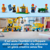 LEGO CITY 60391 Camion da cantiere e Gru con palla da demolizione da costruire - LEGO