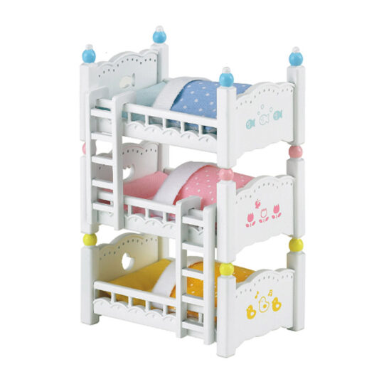 Letto A Castello Triplo Sylvanian Families - Sylvanian Families