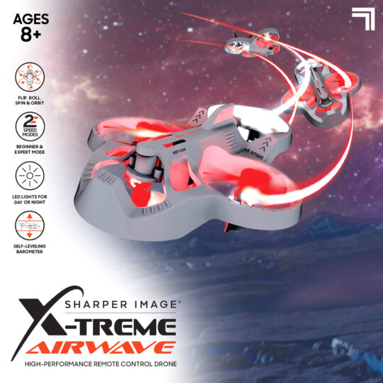 Drone X-Treme Airwave Sharper Image - Sharper Image