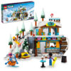 LEGO Friends 41756 Pista Da Sci E Baita, Set Sport Invernali Con Mini Bamboline - LEGO