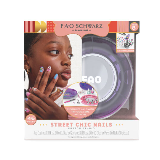Set per Nails Art Street Chic Nails Custom Studio - FAO Schwarz