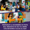 LEGO Friends 41756 Pista Da Sci E Baita, Set Sport Invernali Con Mini Bamboline - LEGO