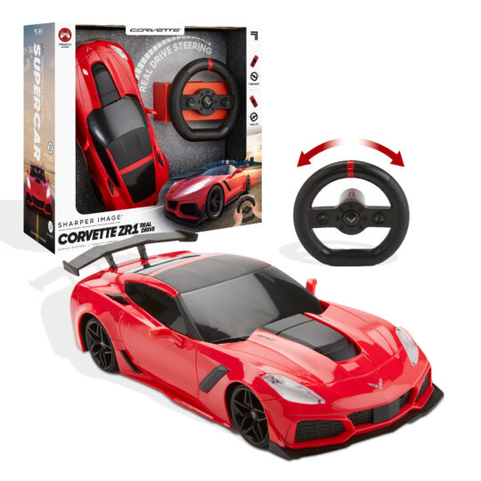 Auto RC Chevrolet Corvette ZR1 Real Drive con Giroscopio Sharper Image - Sharper Image