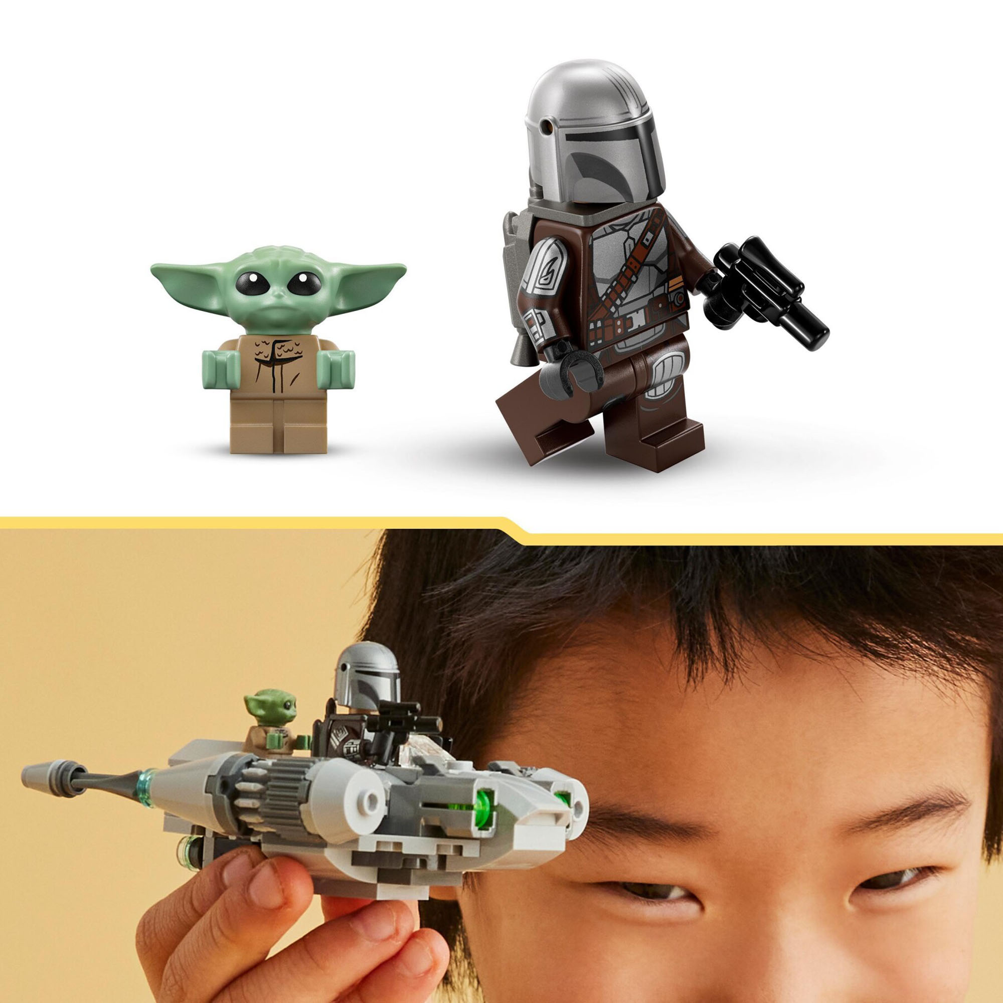 LEGO Star Wars 75363 Starfighter N-1 Del Mandaloriano Microfighter, con Grogu Baby Yoda - LEGO, Star Wars