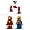 LEGO Marvel 76263 Iron Man Hulkbuster Vs. Thanos con Aereo e 2 Minifigure - LEGO, Marvel