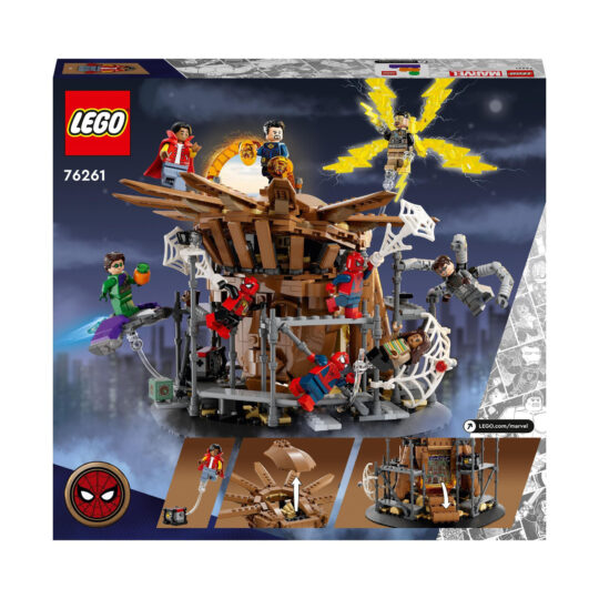 LEGO Marvel 76261 La Battaglia Finale di Spider-Man, dal film Spider-Man: No Way Home con 3 minifigure - LEGO, Marvel