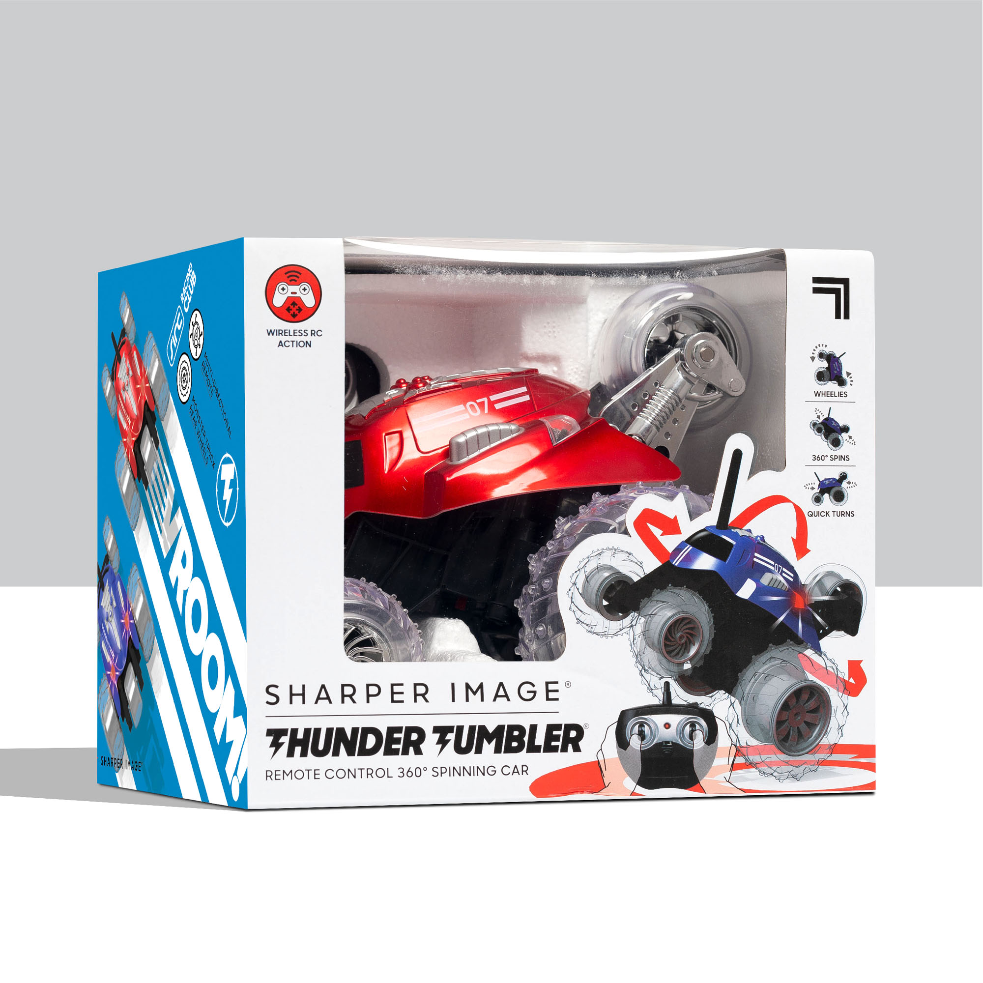 Thunder Tumbler Telecomandata 360 Spinning Car Sharper Image - Sharper Image