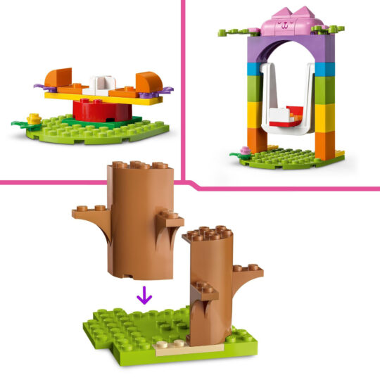 LEGO La Casa Delle Bambole Di Gabby 10787, La Festa In Giardino Della Gattina Fatina Con Pandy Panda - Gabby's Dollhouse, LEGO