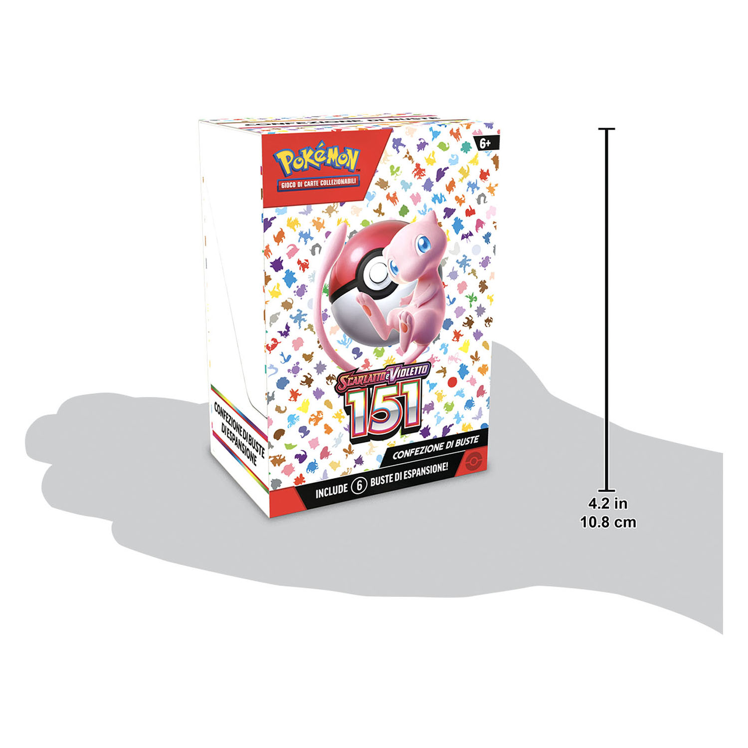 Confezione di buste di espansione Pokemon Scarlatto e Violetto 151 - Pokémon