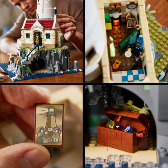 Lego Ideas 21335 Faro Motorizzato Con Luci, Modellismo da costruire, da Collezione - LEGO