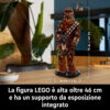 LEGO Star Wars 75371 Chewbacca, Kit da Collezione 40° Anniversario Il Ritorno Dello Jedi - LEGO, Star Wars