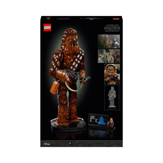 LEGO Star Wars 75371 Chewbacca, Kit da Collezione 40° Anniversario Il Ritorno Dello Jedi - LEGO, Star Wars