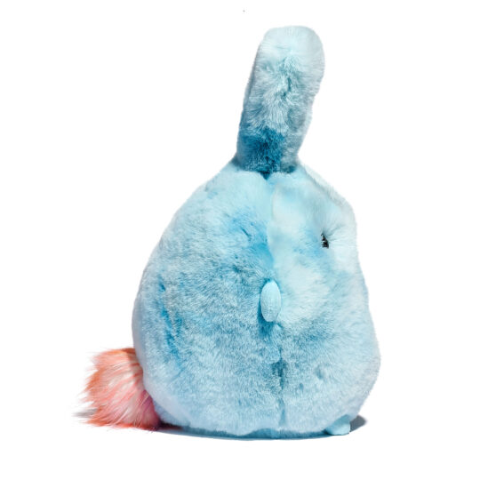 Coniglietto di Peluche Chibi Azzurro, 25 cm - FAO Schwarz