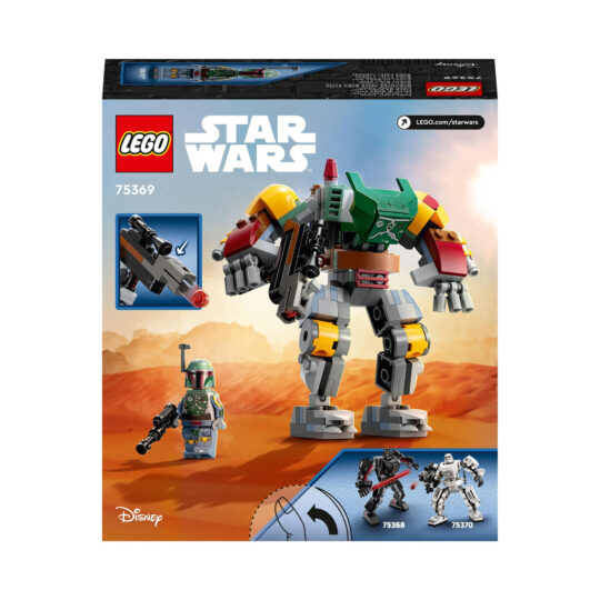 LEGO Star Wars 75369 Mech Di Boba Fett con Blaster e Jetpack, da Collezione - LEGO, Star Wars