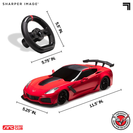 Auto RC Chevrolet Corvette ZR1 Real Drive con Giroscopio Sharper Image - Sharper Image