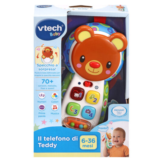 Il Telefono Di Teddy, Baby Telefono Interattivo - VTech