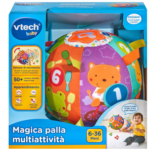 Magica Palla Multiattività colorata, interattiva e musicale - VTech