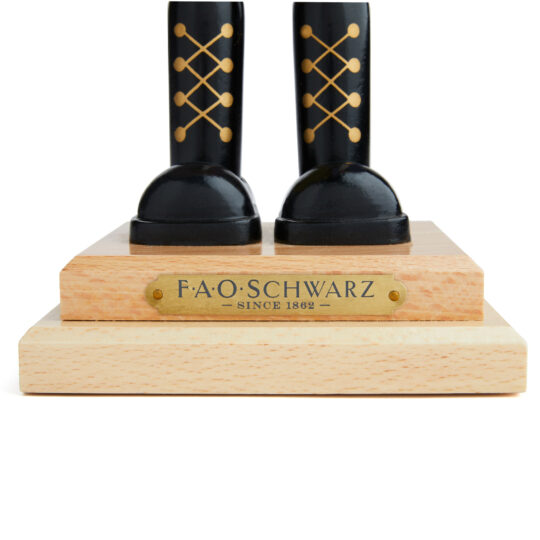 Schiaccianoci in legno con tromba 50 cm - FAO Schwarz