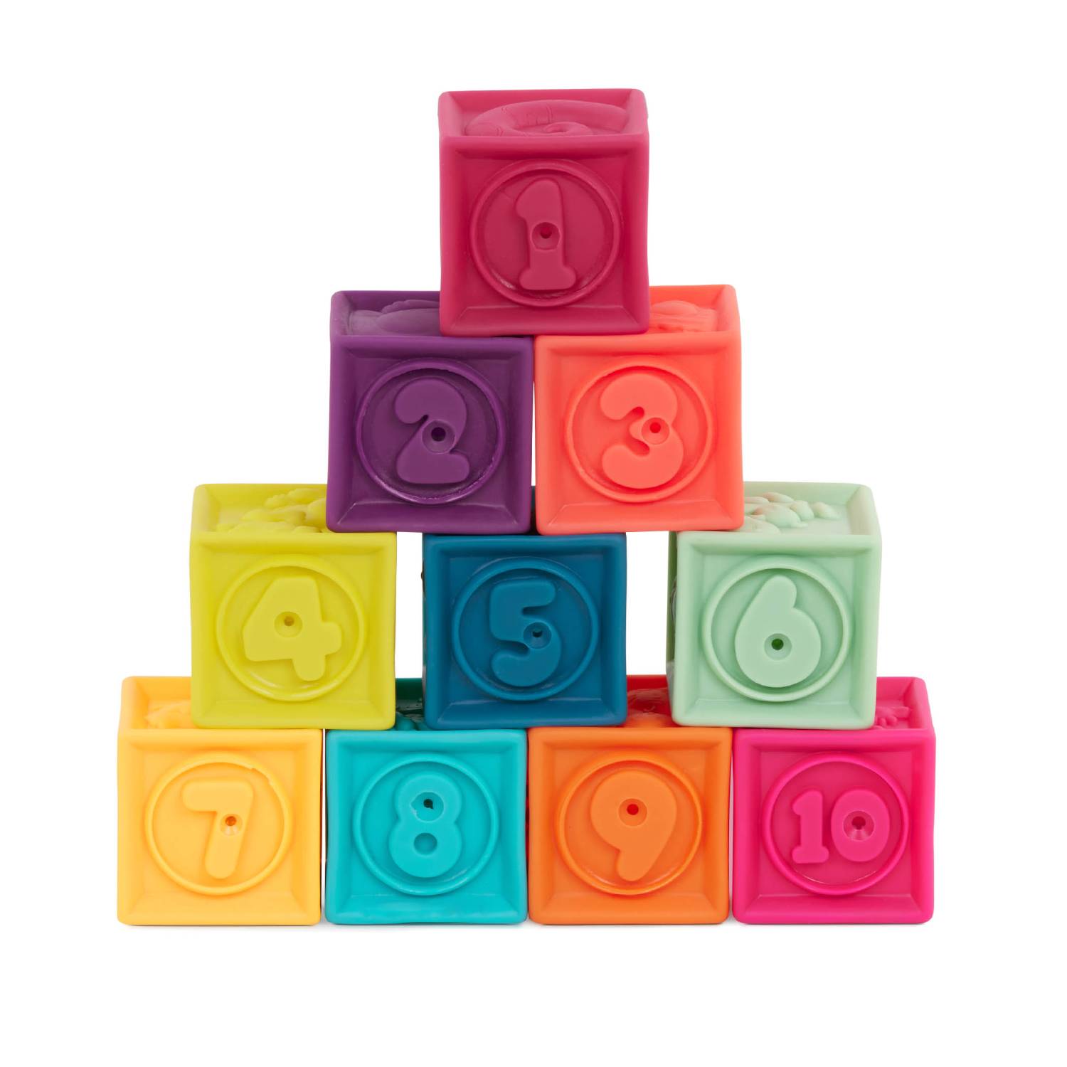 One Two Squeeze - Soft Blocks - B. Toys