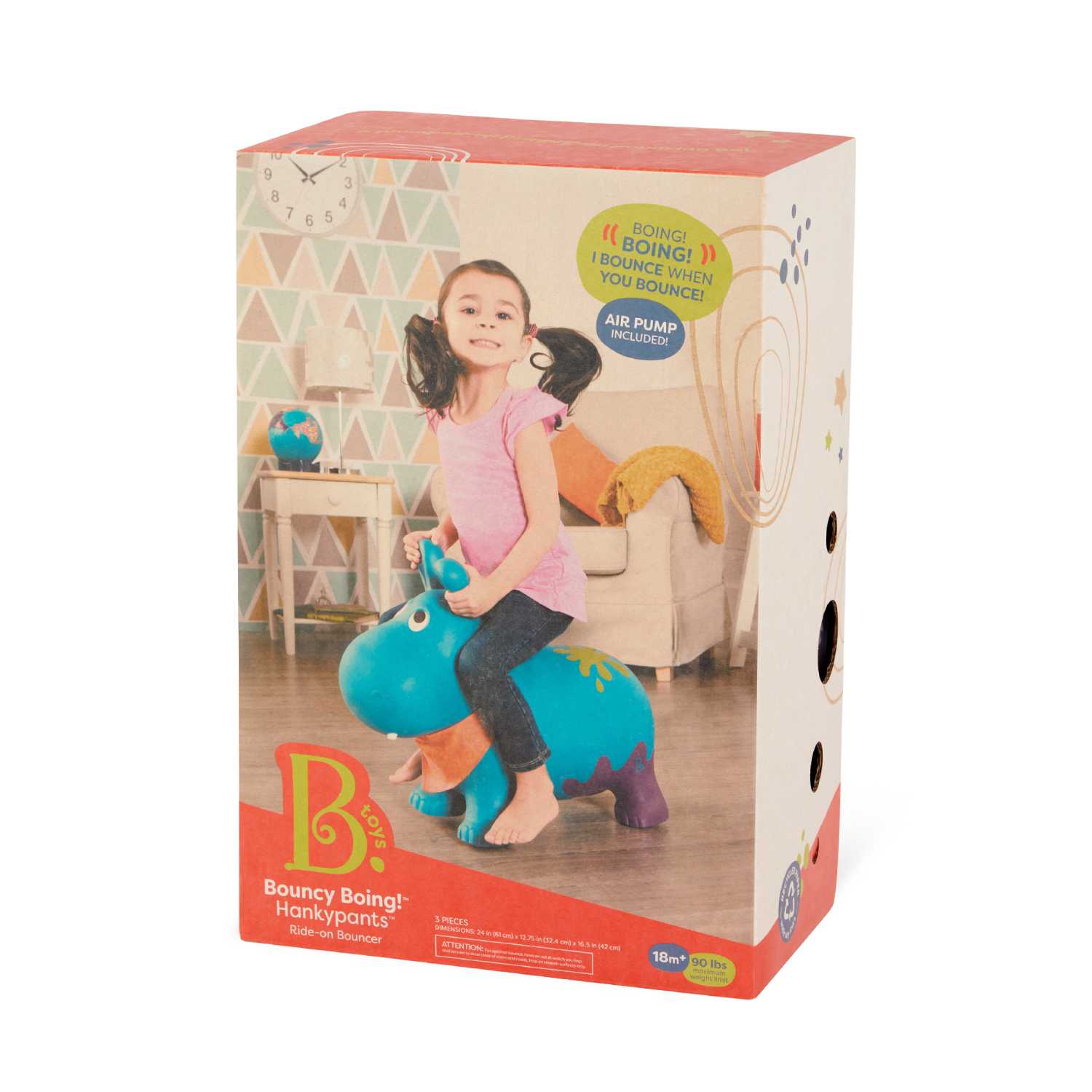 Bouncer - Hippo - B. Toys