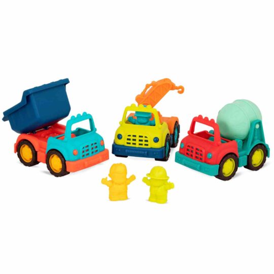Set con 3 piccoli camion Happy Cruisers - B. Toys