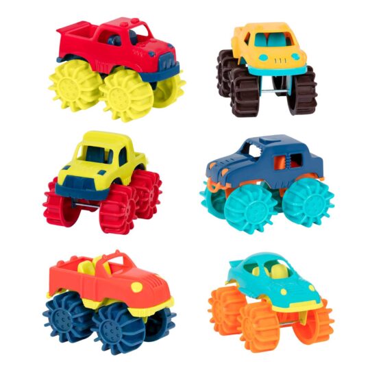 Mini Monster Trucks - B. Toys