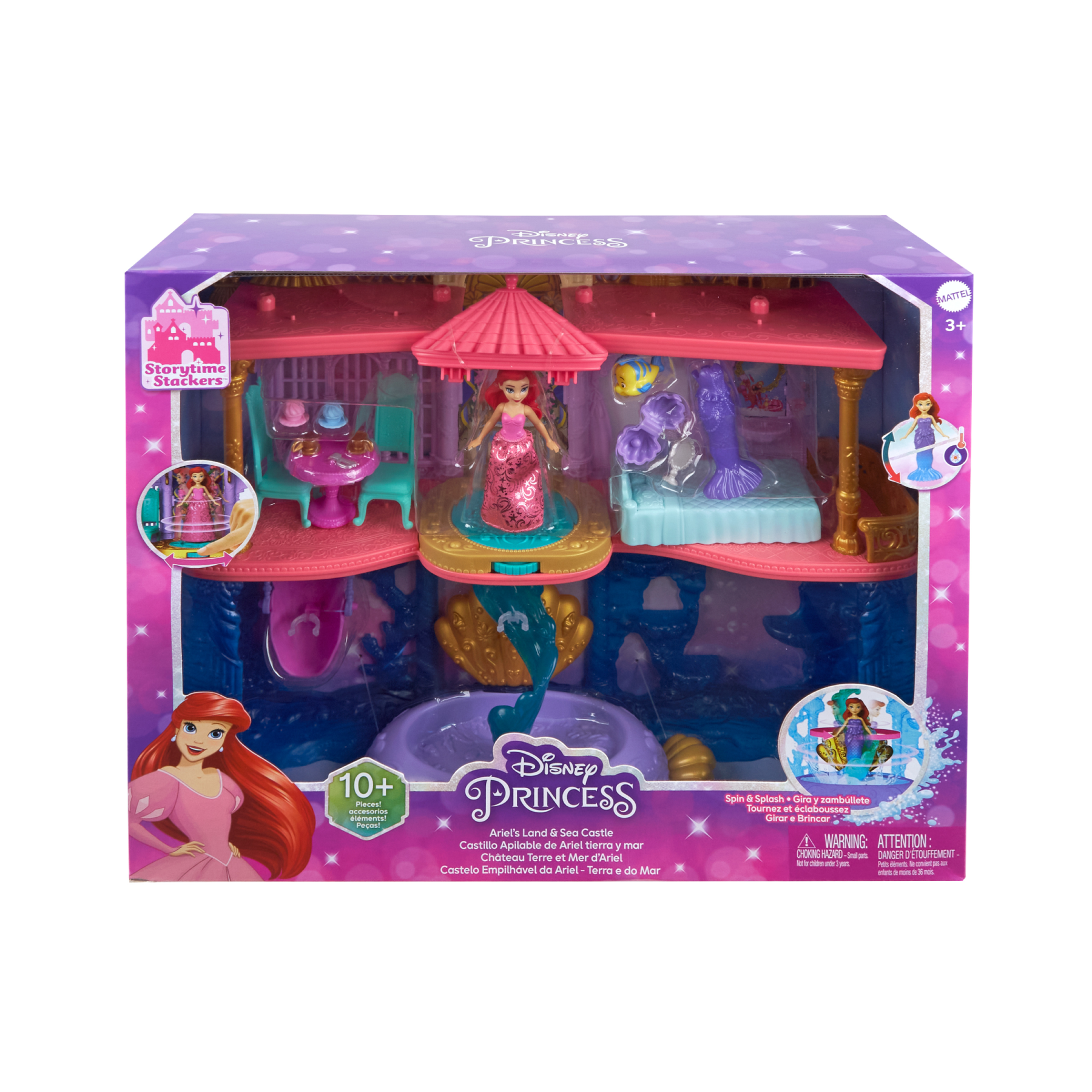 Il Castello Dei Due Mondi Di Ariel, Set Componibile Ispirato Al Film Disney - ​Disney Princess - Disney