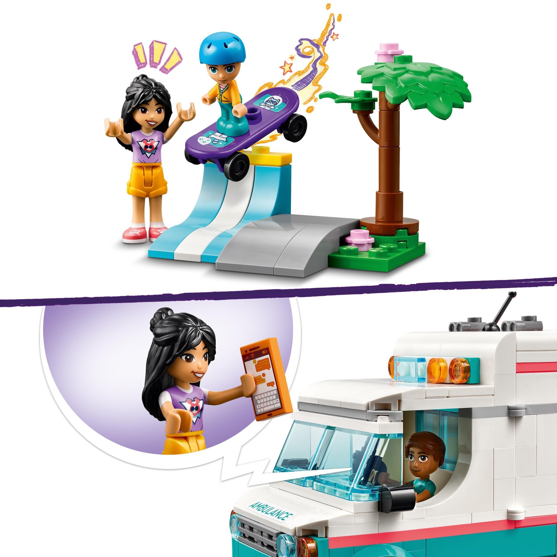 Lego Friends 42613 Ambulanza Dell’Ospedale Di Heartlake City - LEGO