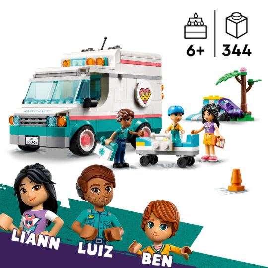 Lego Friends 42613 Ambulanza Dell’Ospedale Di Heartlake City - LEGO