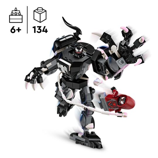 Lego Marvel 76276 Mech Di Venom Vs. Miles Morales - LEGO