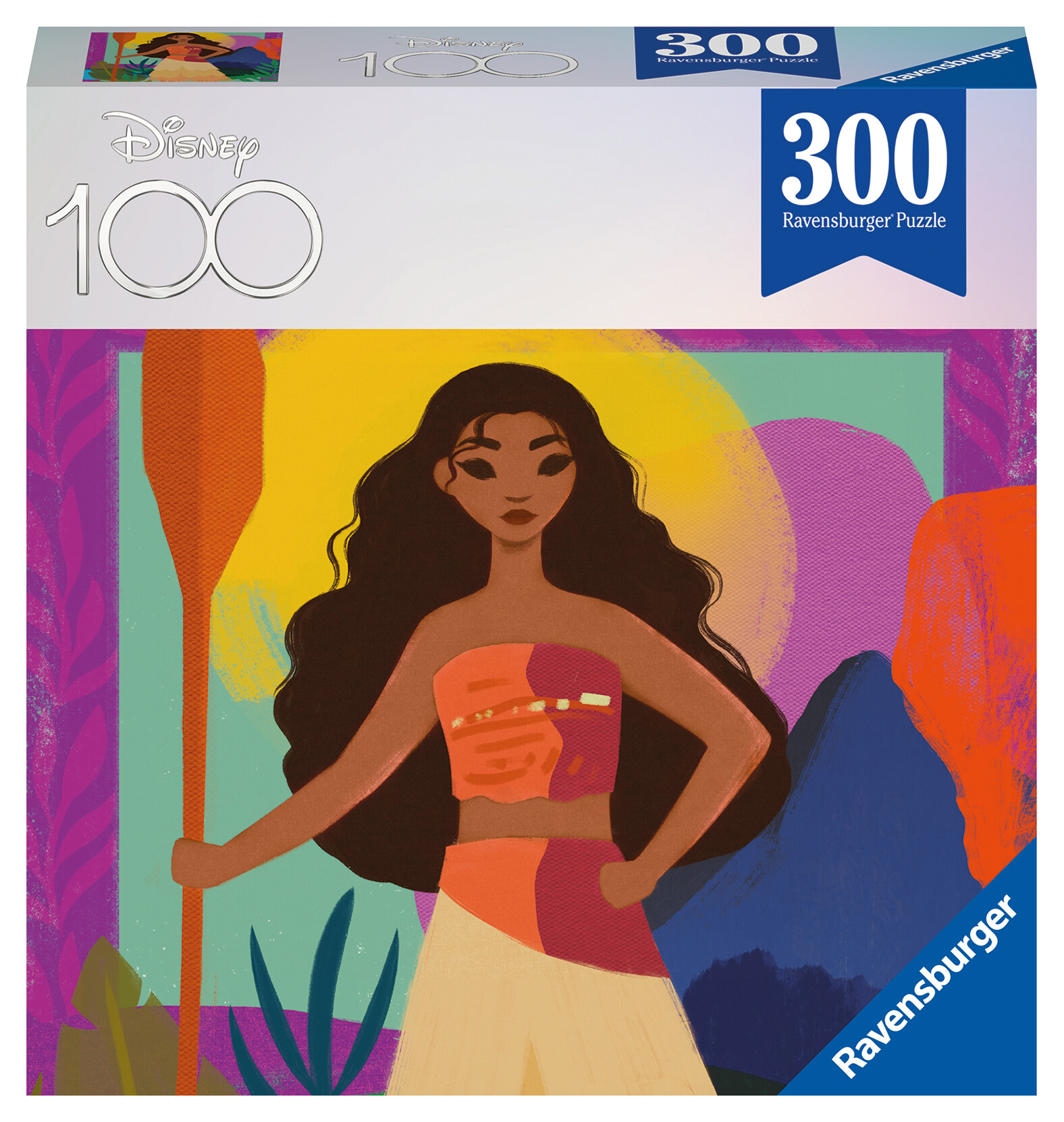 Puzzle Disney Oceania- 300 Pezzi, Limited Edition Disney 100 - Ravensburger - Ravensburger