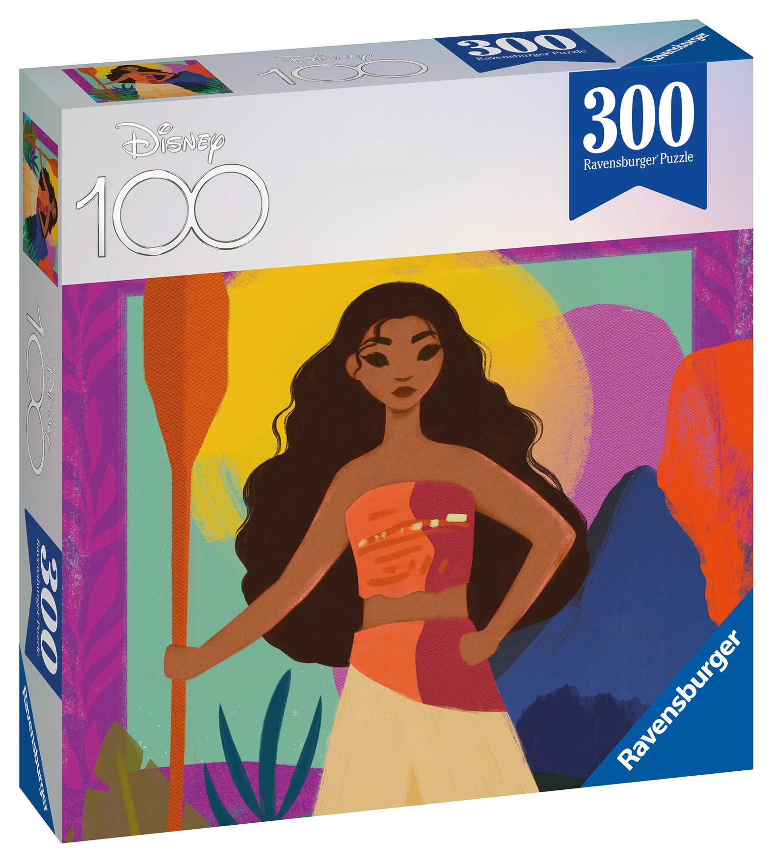 Puzzle Disney Oceania- 300 Pezzi, Limited Edition Disney 100 - Ravensburger - Ravensburger