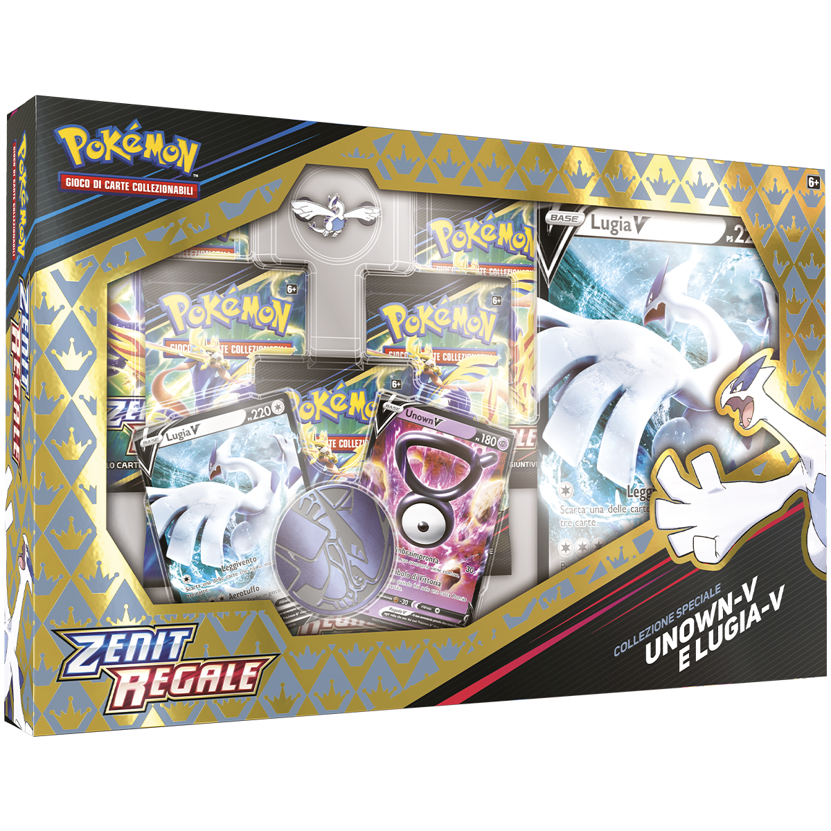 Pokemon Collezione Speciale Unown-V E Lugia-V Zenit Regale - Pokémon