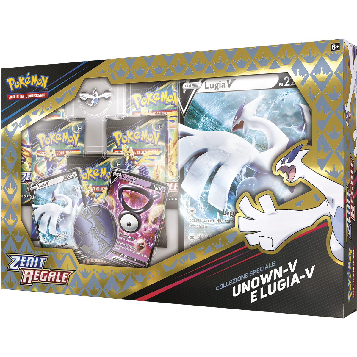 Pokemon Collezione Speciale Unown-V E Lugia-V Zenit Regale - Pokémon